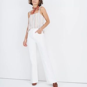 NWT Madewell white high rise jeans